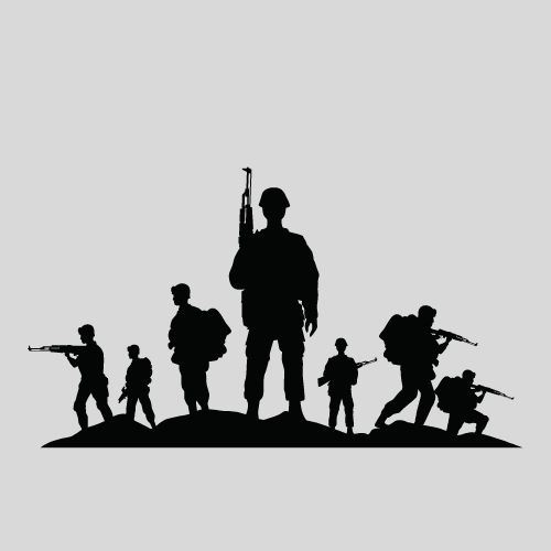 defeated soldier