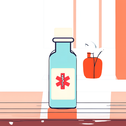the medicine bottle